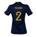 Billige Frankrig Benjamin Pavard #2 Hjemmebane Fodboldtrøjer Dame VM 2022 Kortærmet